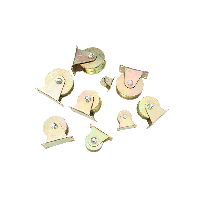 Heavy Equipment Handling - V Type Track Wheel Pulley Heavy