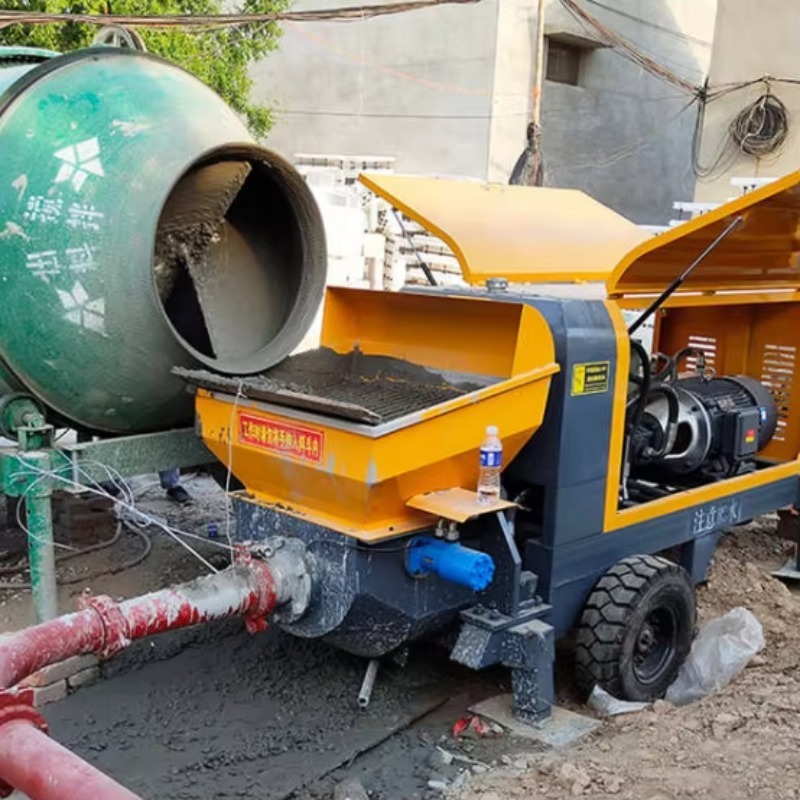 Concrete Mixer Machine - YG Customized Diesel Cement Mortar Spray