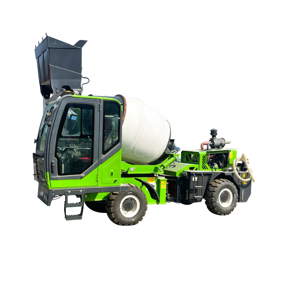 1.8m3 EPA EU5 Mixer Truck Dies - Concrete Mixer Machine review and price