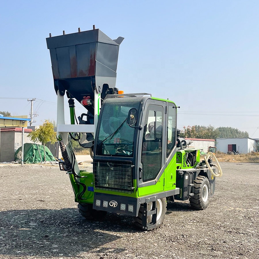 1.8m3 EPA EU5 Mixer Truck Dies - Concrete Mixer Machine review and price
