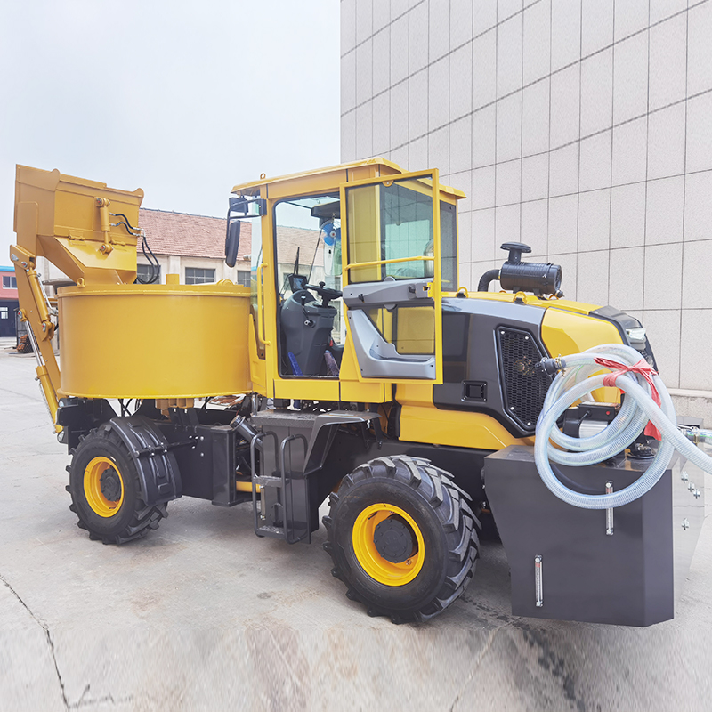 1 To 6.5m³ Mobile Self Loading - Concrete Mixer Machine review and price