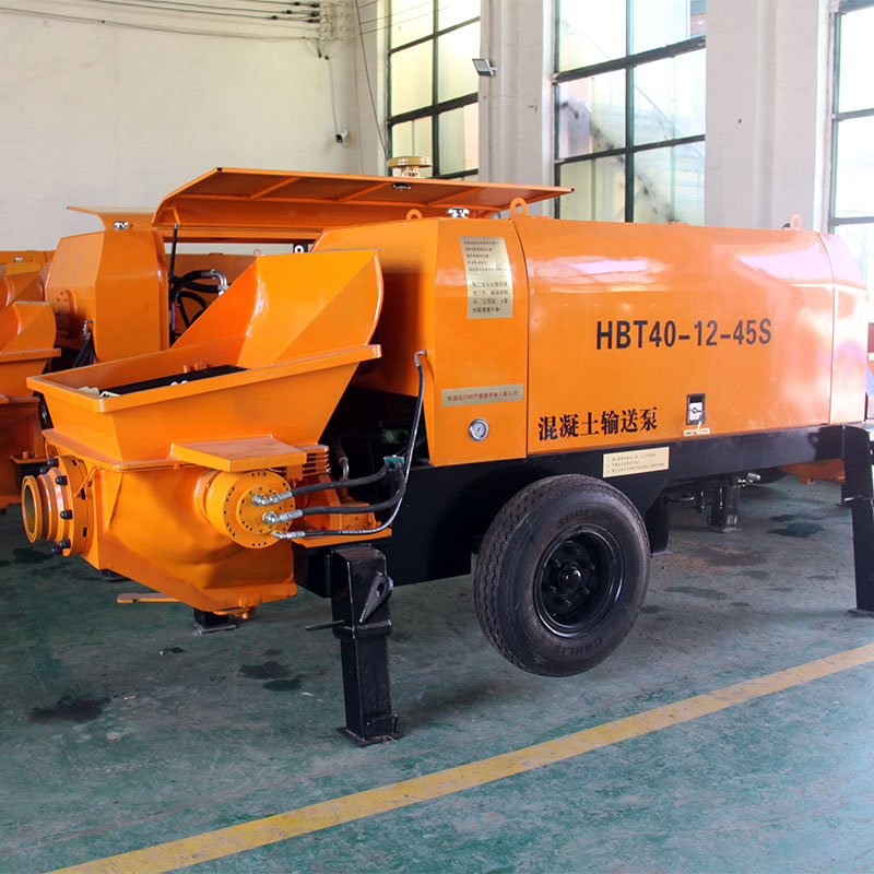 Diesel Engine Concrete Pump Ma - Concrete Mixer Machine review and price