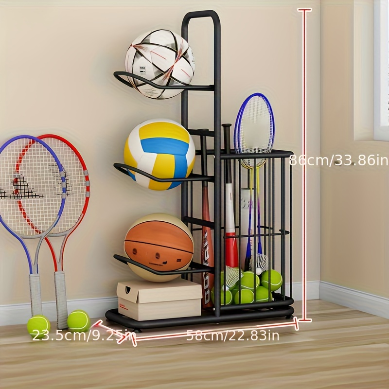 Heavy-Duty Ball Storage Rack O - Heavy Equipment Management review and price