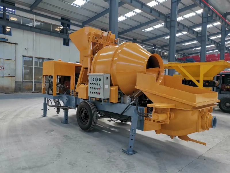 Customized Concrete Pumping Mi - Concrete Mixer Machine review and price