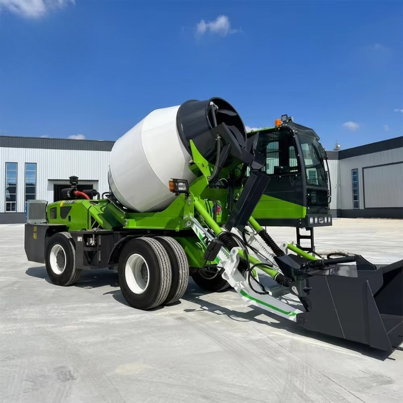 3.5m³ Self-loading Concrete Mi - Concrete Mixer Machine review and price