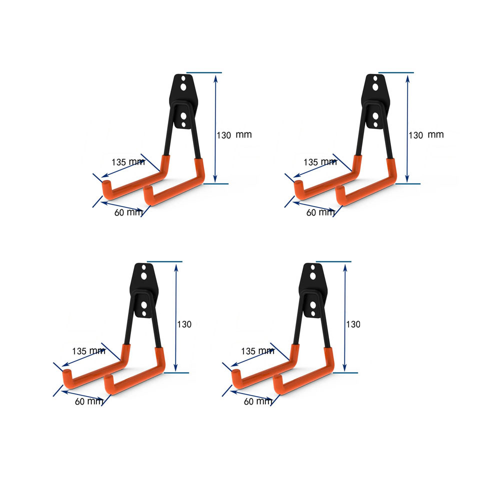 Garage Storage Hooks 4-Pack He - Heavy Equipment Management review and price