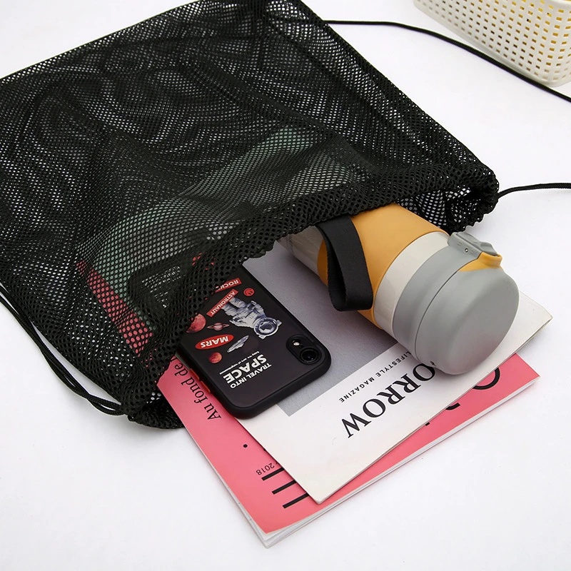 Mesh Drawstring Bag Backpack B - Heavy Equipment Management review and price