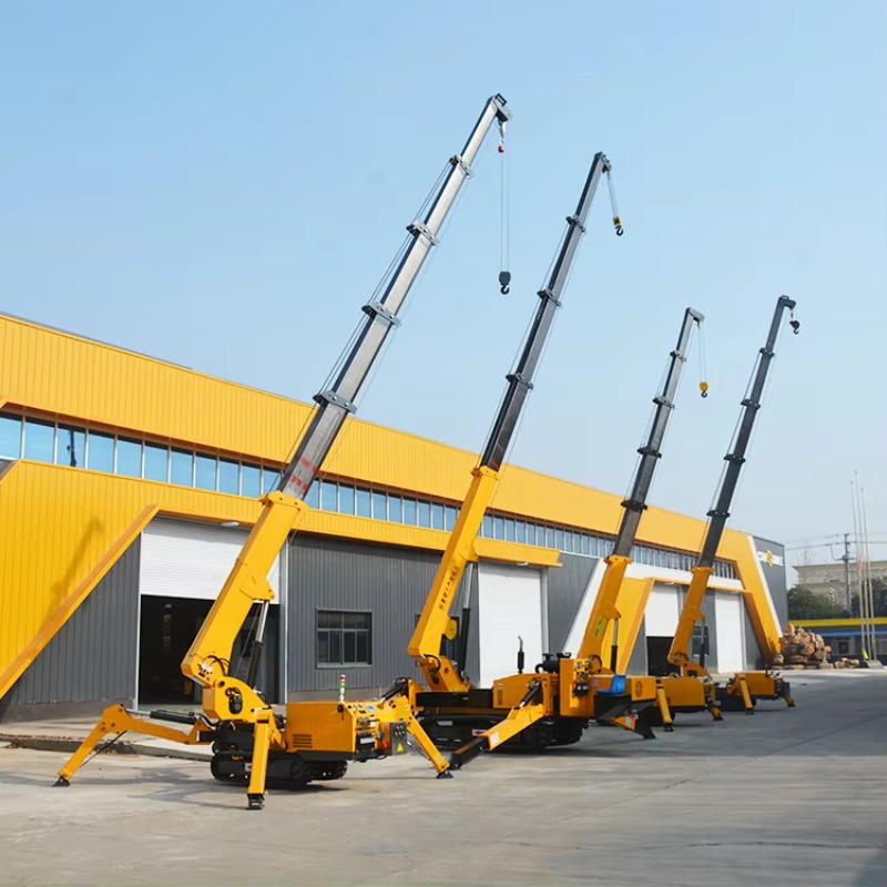 8T Hydraulic Spider Crane Heav - Heavy Equipment Handling review and price