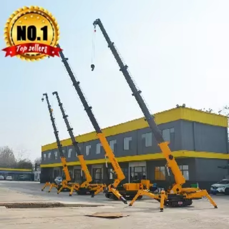 8T Hydraulic Spider Crane Heav - Heavy Equipment Handling review and price