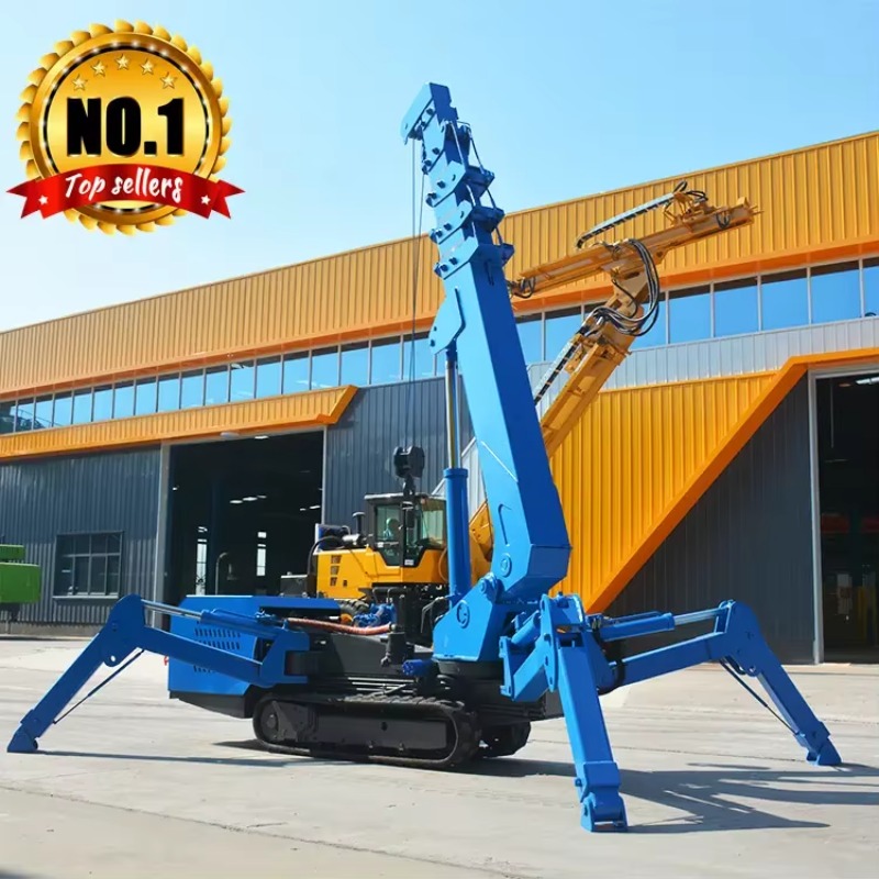 8T Hydraulic Spider Crane Heav - Heavy Equipment Handling review and price