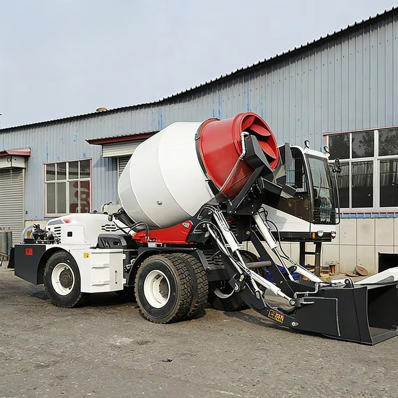 3.5m³ Self Loading Mobile Conc - Concrete Mixer Machine review and price