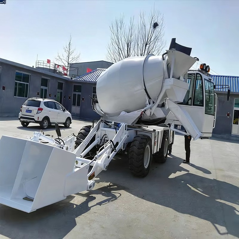 3.5m³ Self Loading Mobile Conc - Concrete Mixer Machine review and price