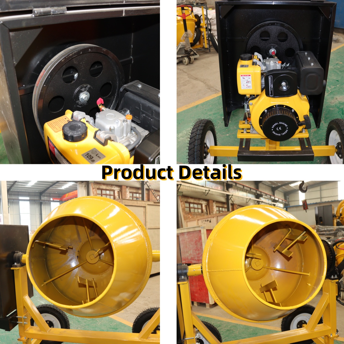 High Efficiency Portable Mini  - Concrete Mixer Machine review and price